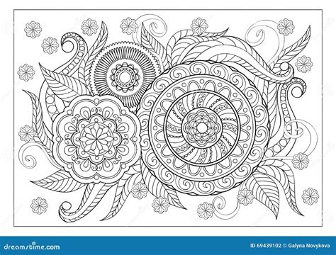 coloring page vector