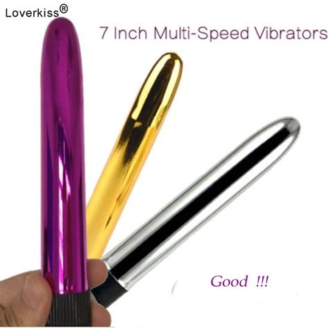 Loverkiss 7 Inch Big Multi Speed Vibrating Bullet Vibrator Clitoral G