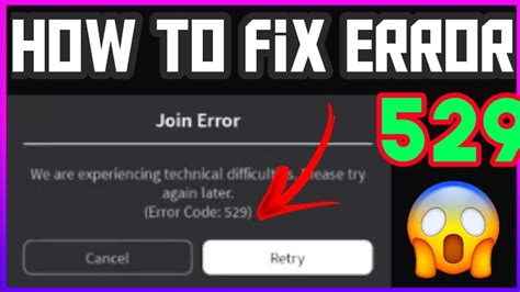 fix error code  roblox   fix   experiencing technical difficulties roblox