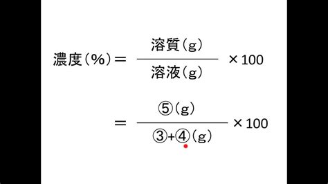 最良かつ最も包括的な 理科 濃度 の 求め 方