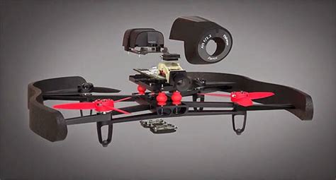 bebop drone  parrot gps long range fpv compatibility robohow
