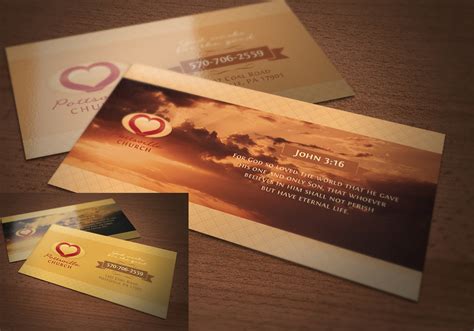 church business cards templates