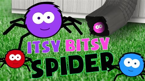 itsy bitsy spider song nursery rhymes  kids preschool songs