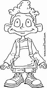 Rugrats Dil sketch template
