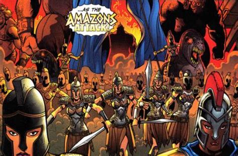 amazons attack story arc comic vine