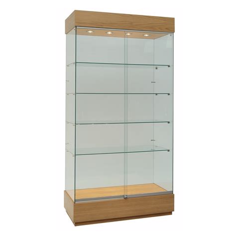 ss glass display trophy cabinet idea showcases