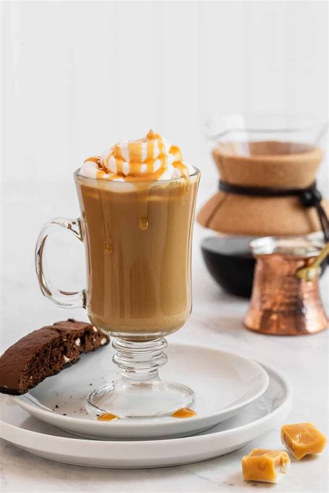caramel latte recipe video easy starbucks copycat drink caramel