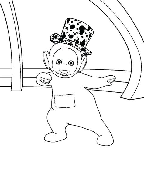 teletubbies po coloring pages  getdrawings