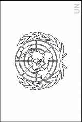 Colouring Un United Nations Book International Flags Organizations Large Fotw Int Crwflags sketch template