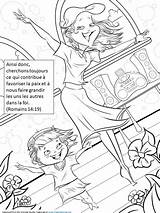Enfants Versets Bibliques Unity Adapté Unité Freekidstories sketch template
