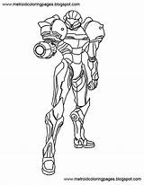 Coloring Metroid Pages Samus Super Nintendo Smash Bros Clipart Suit Popular Library Zero Coloringhome sketch template