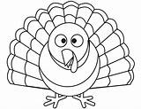 Turkey Coloring Cartoon Pages Printable Drawing Colorings Dot Crafts Categories Paper Supercoloring sketch template