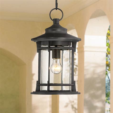 mission style hanging lanterns outdoor light fixtures lamps