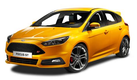 ford focus st yellow car png image ford focus st ford focus ford
