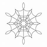 Coloring Zendala Webs Tangled Visit Snowflake Pages Mandala sketch template