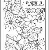 Coloring Pages Well Printable Better Feel Soon Colouring Getcolorings Getdrawings Color Colorings sketch template