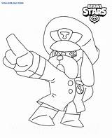 Brawl Stars Ruffs Colonel Coloring Pages 2021 Wonder sketch template