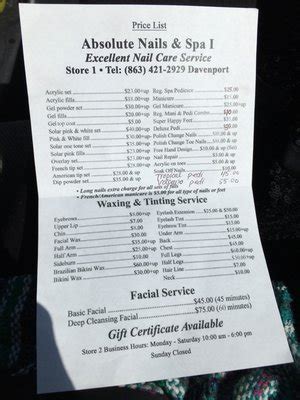 absolute nails spa updated april     reviews