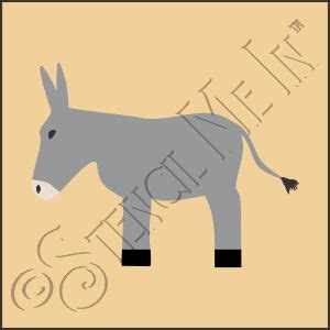 donkey stencil