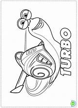 Coloring Turbo Dinokids Close sketch template