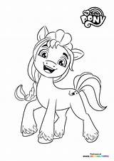 Izzy Moonbow Posing Gang Equestria Hasbro sketch template