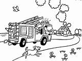 Feuerwehr Ausmalbilder Malvorlagen Malvorlage sketch template