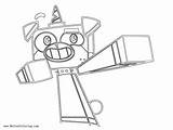 Unikitty Coloring Pages Puppycorn Prince Princess Kids Printable sketch template