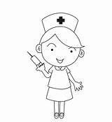 Nurse Enfermeira Seringa Nurses Kid Enfermera Cliparts Tudodesenhos Netart Syringe Clipground Chasing Logodix sketch template