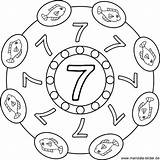 Mandala Mandalas Zahlen Sieben Ausdrucken Zahl Ausmalen Ausmalbilder Malvorlagen Zahlenland Numeros Klasse Verbinden Erwachsene Zahlenbild Hundertertafel Vorschule Rechnen Vorlage Besuchen sketch template