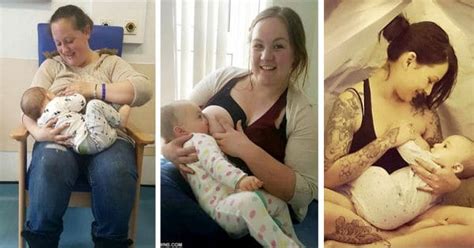mom lets five strangers from facebook breastfeed her son while too ill