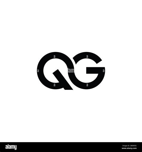 initial letter qg logo  gq logo vector design template stock vector image art alamy