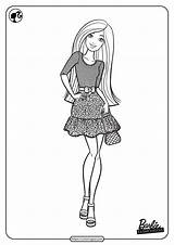 Barbie Coloring Pages Printable Pdf Fashionistas Whatsapp Tweet Email sketch template