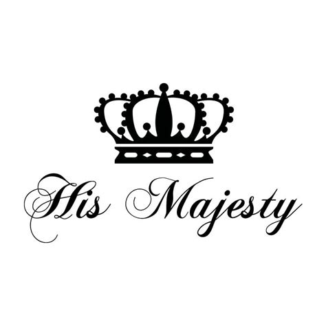 majesty  king crown  wall sticker decal world  wall stickers