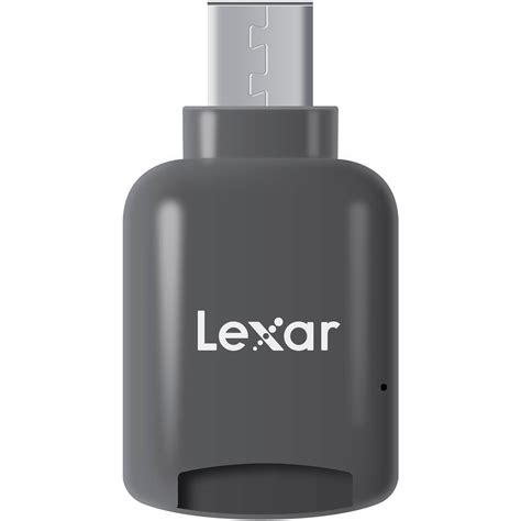 lexar  usb type  microsd card reader lrwmcbnl bh photo video