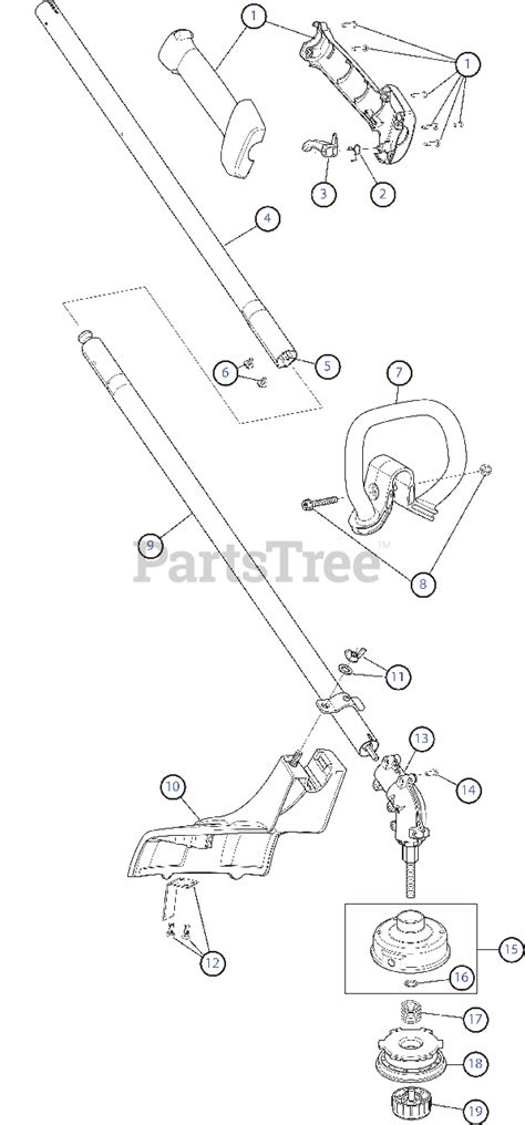 remington rm  edg remington string trimmer general assembly parts lookup