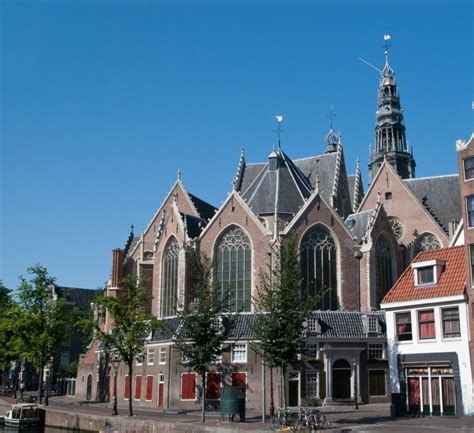 iglesia oude kerk en amsterdam viajar  amsterdam