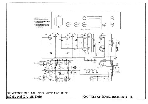 silvertone  service manual  schematics eeprom repair info  electronics experts