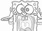 Coloring Spongebob Pages Scream Characters Gary Sponge Drawing Sea Manna Printable Color Print Gangster Bob Zoey Sad Getcolorings Texas Drunk sketch template
