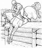 Horse Realistic Coloring Pages Drawing Getdrawings sketch template