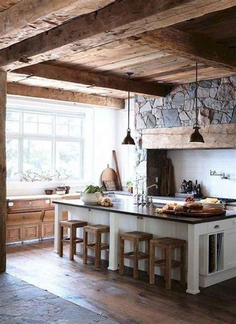 log cabin homes modern design ideas rustic farmhouse kitchen