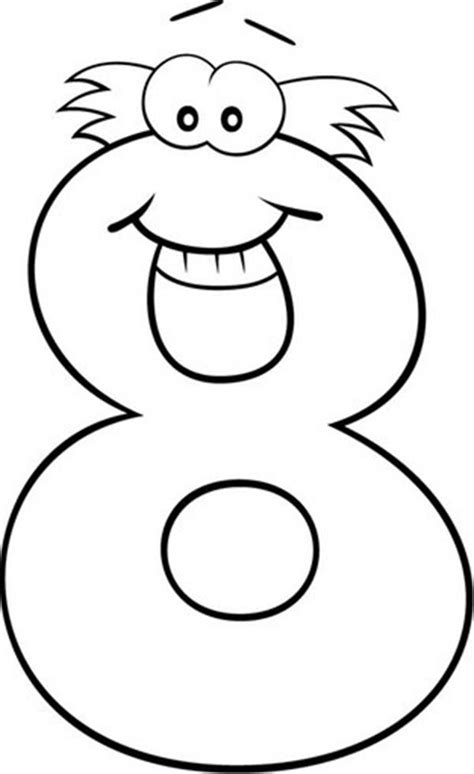 number  coloring pages  blog