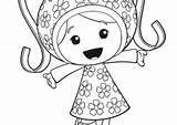Umizoomi Coloring Team Pages Coloring4free Milli Category sketch template
