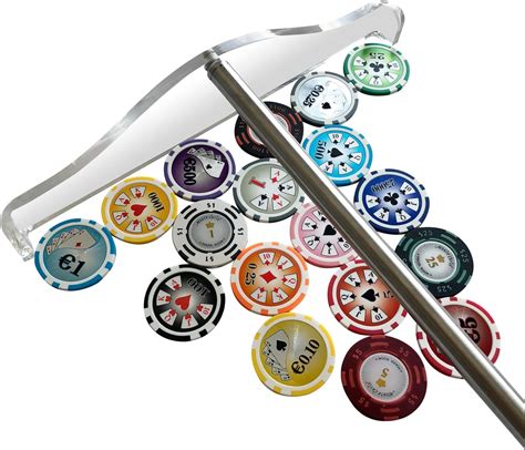 buy yuanhe deluxe telescopic roulette poker chip rake poker chip push chips harrow collecter