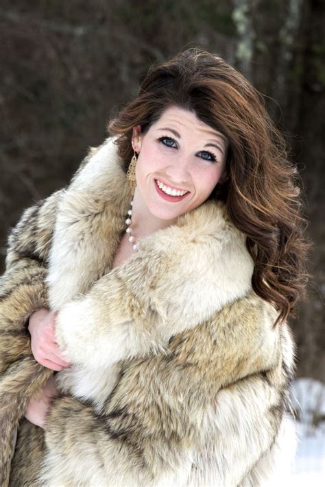 Winter Photo Shoot Outdoor Fur Self Portrait Portraits