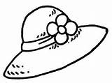 Coloring Pages Hat Kids Printable sketch template