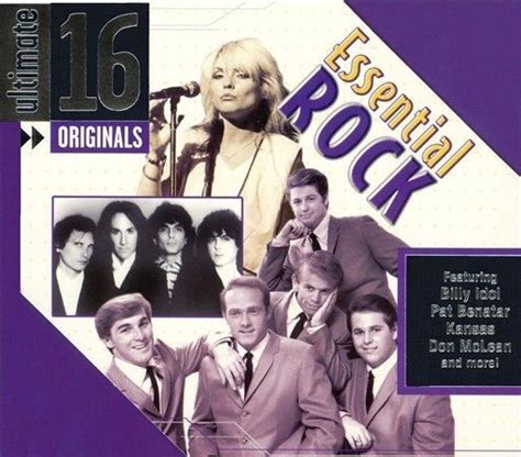 Ultimate 16 Essential Rock By Various Artists Cd Sep 2005 Madacy