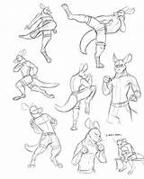 Poses Reference sketch template