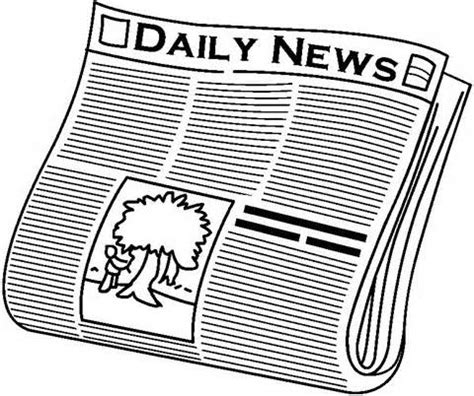 newspaper clipart image