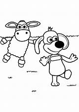 Timmy Time Coloring Ruffy Play Puppy sketch template