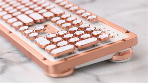 rose gold typewriter keyboard popsugar love and sex
